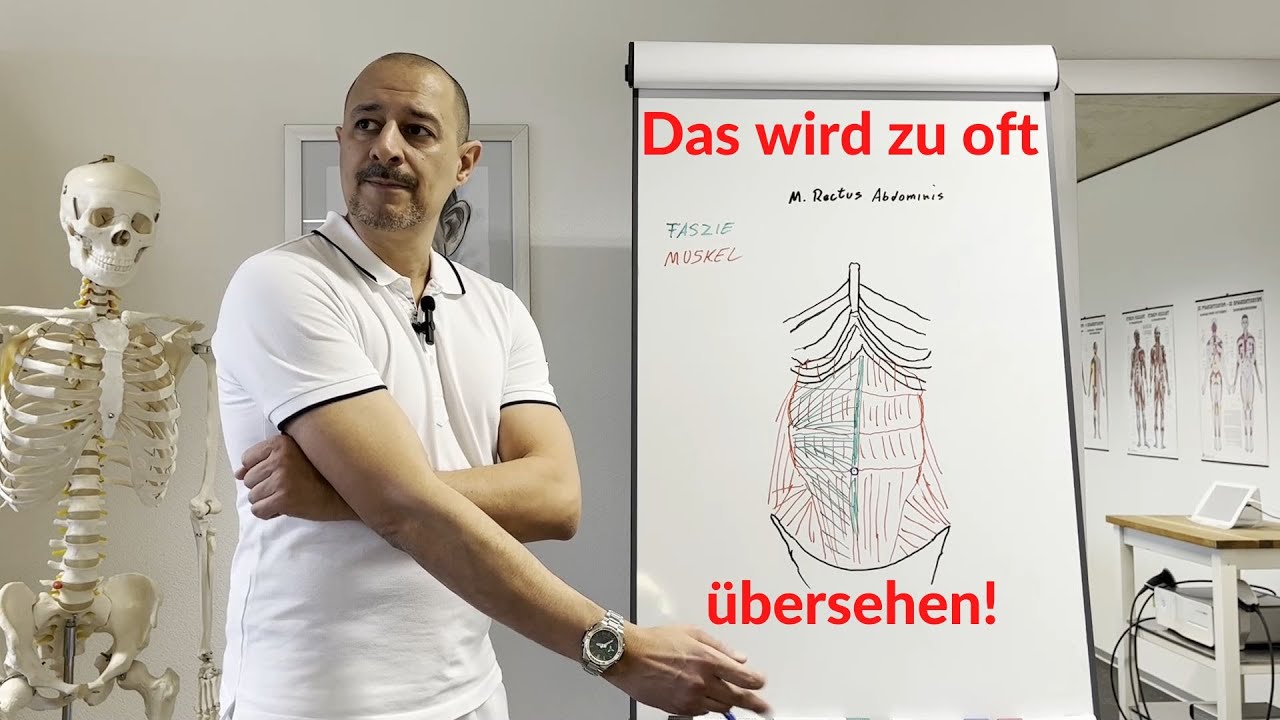 Bauchmuskel Faszie - Was in der Therapie zu oft übersehen wird!