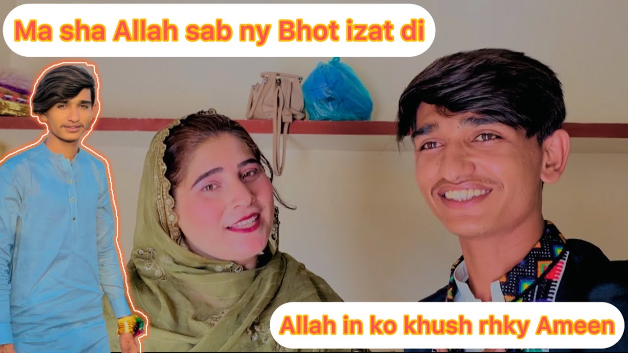 Ma sha Allah sab ny bhot izat di Allah in sab ko khus rhky Ameen 