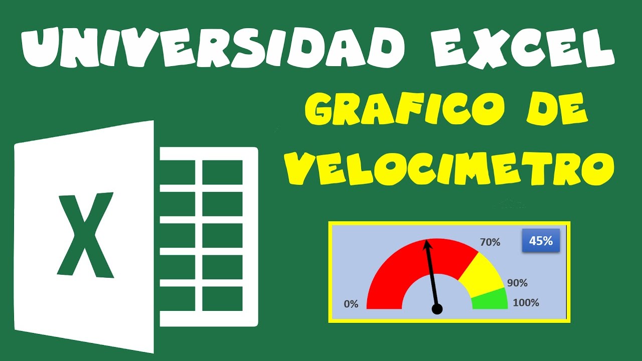 Gráfico de velocimetro en excel 2013, 2016, 2010