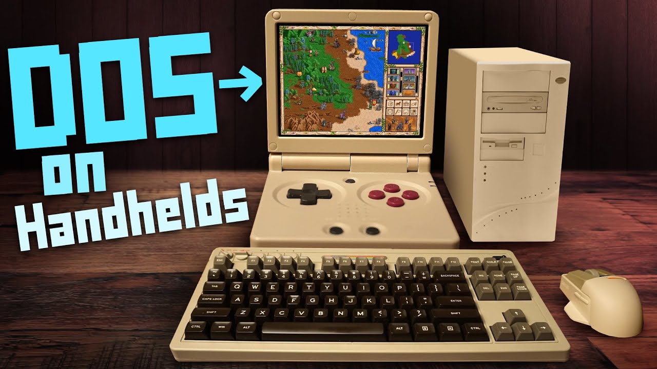 Игры для ПК под DOS на вашем портативном устройстве!