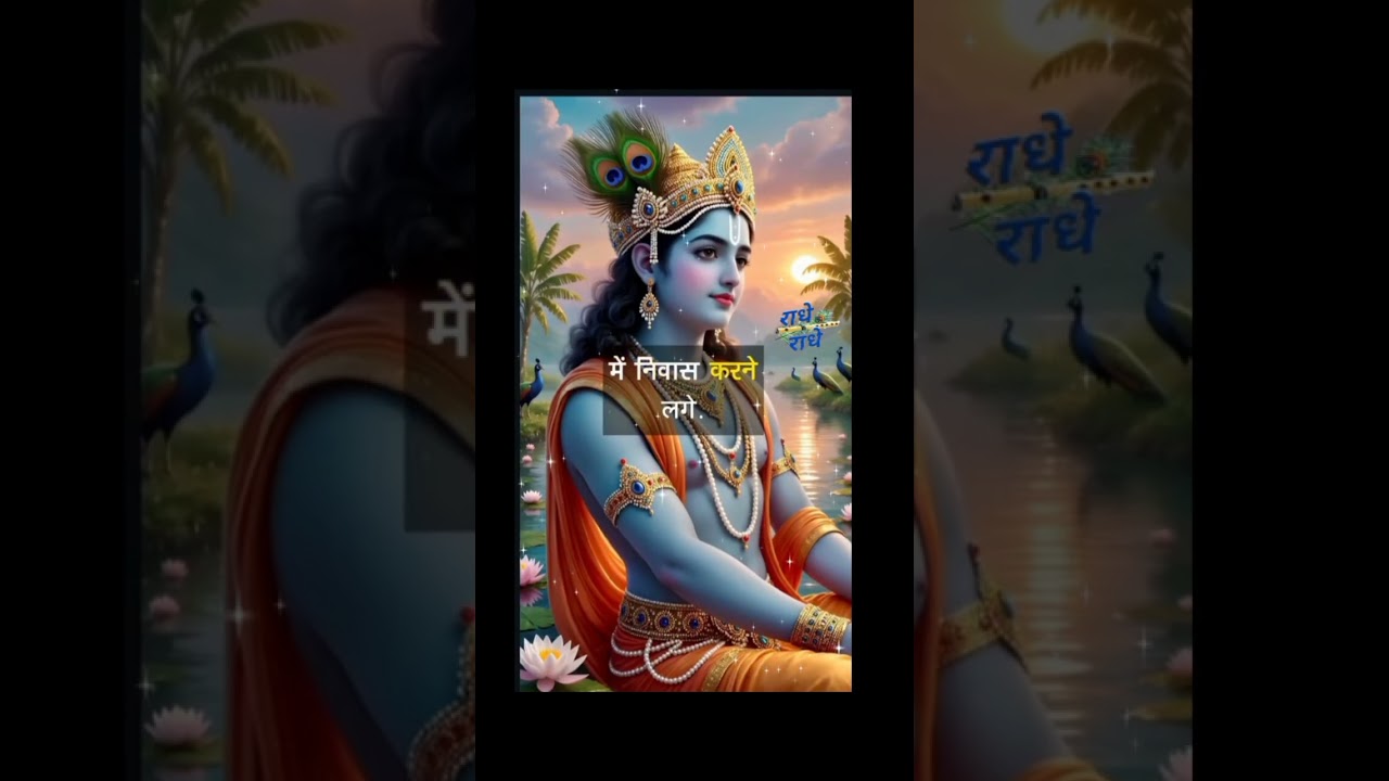 सच्ची शांती सच्चा सुख 🦚जय श्रीकृष्ण 🦚