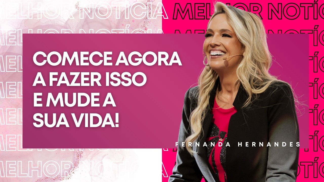 VOCÊ ESTÁ SABOTANDO A SUA VIDA SEM PERCEBER! | FERNANDA HERNANDES