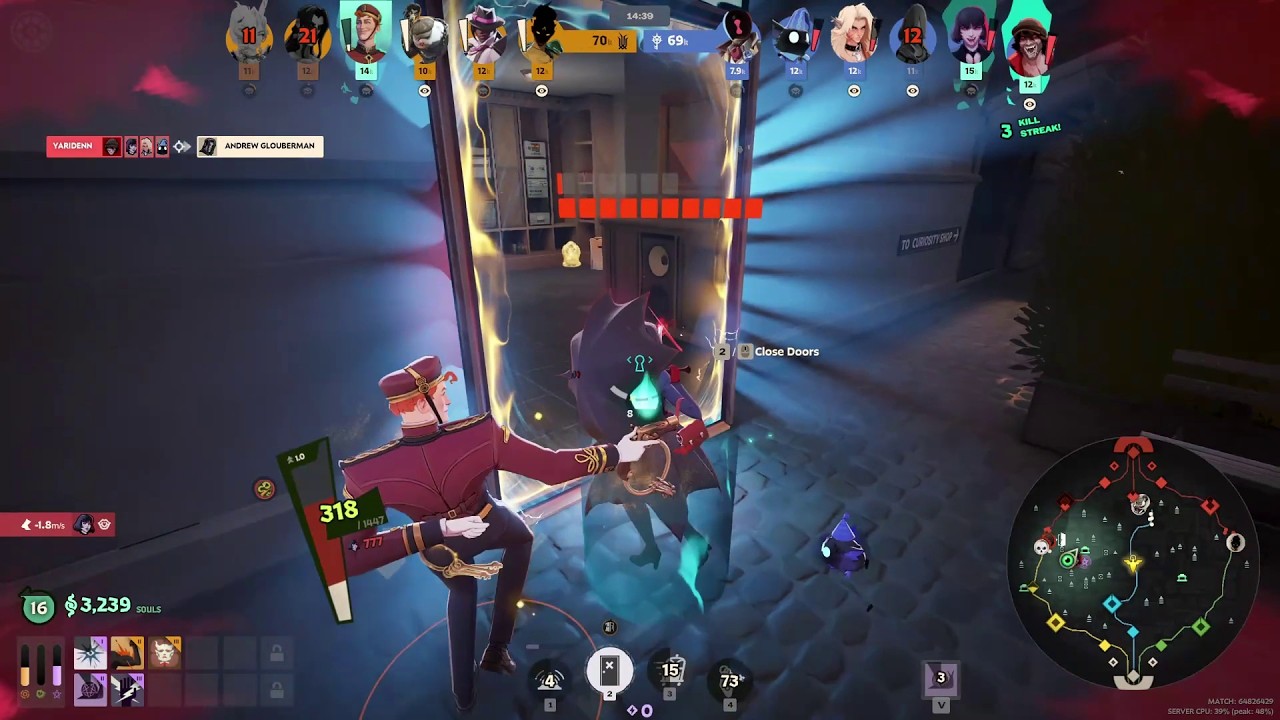 mind controlling in deadlock instead of tekken