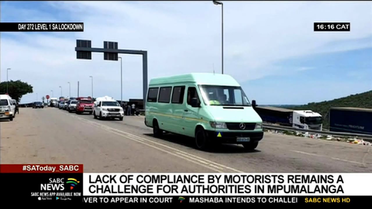 Traffic building upon N4 toll route connecting Gauteng, Mpumalanga and Mozambique