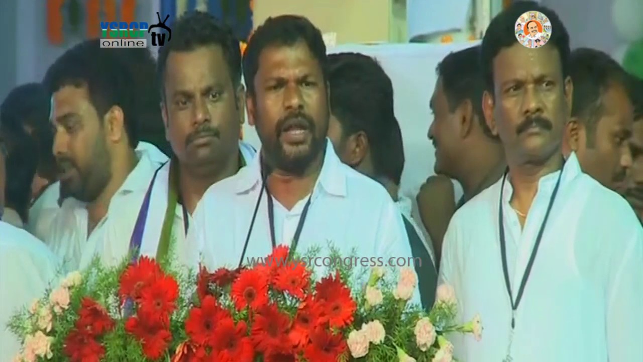 YSRCP Leader Tellam Balaraju supports Peoples Welfare Resolution - 8th Jul 17