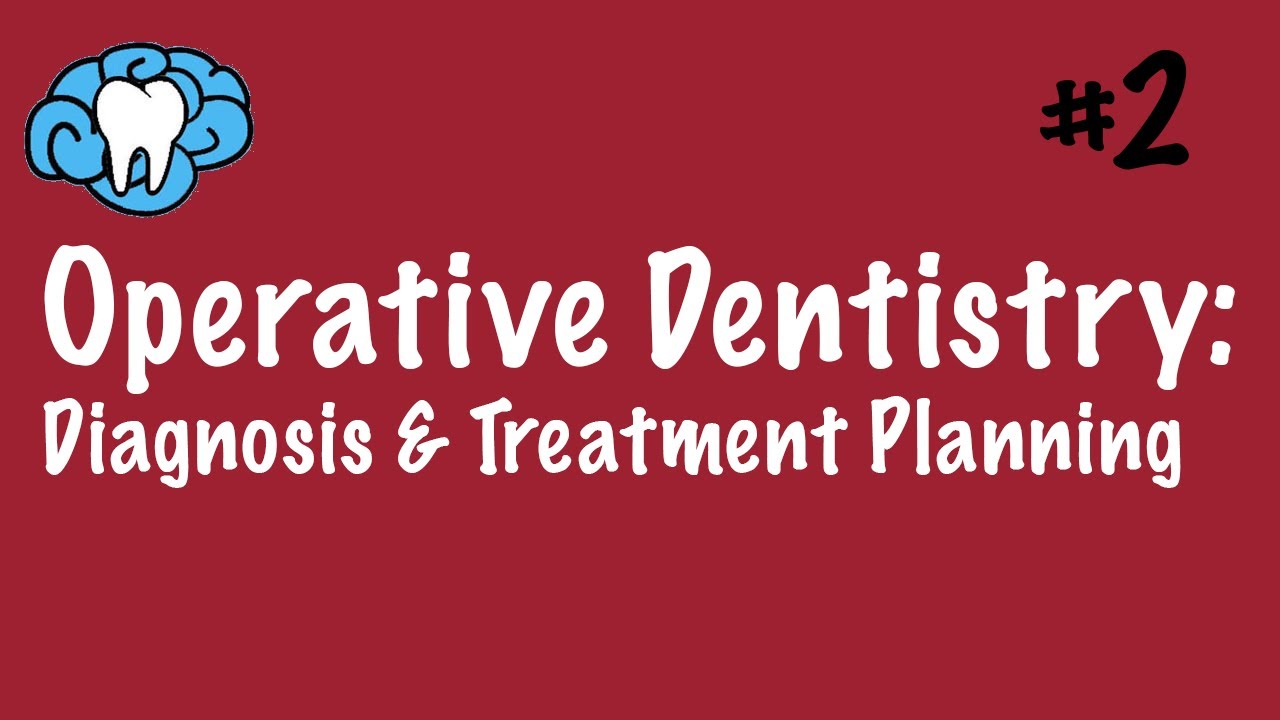 Operative Dentistry | Diagnosis & Treatment Planning | INBDE, ADAT