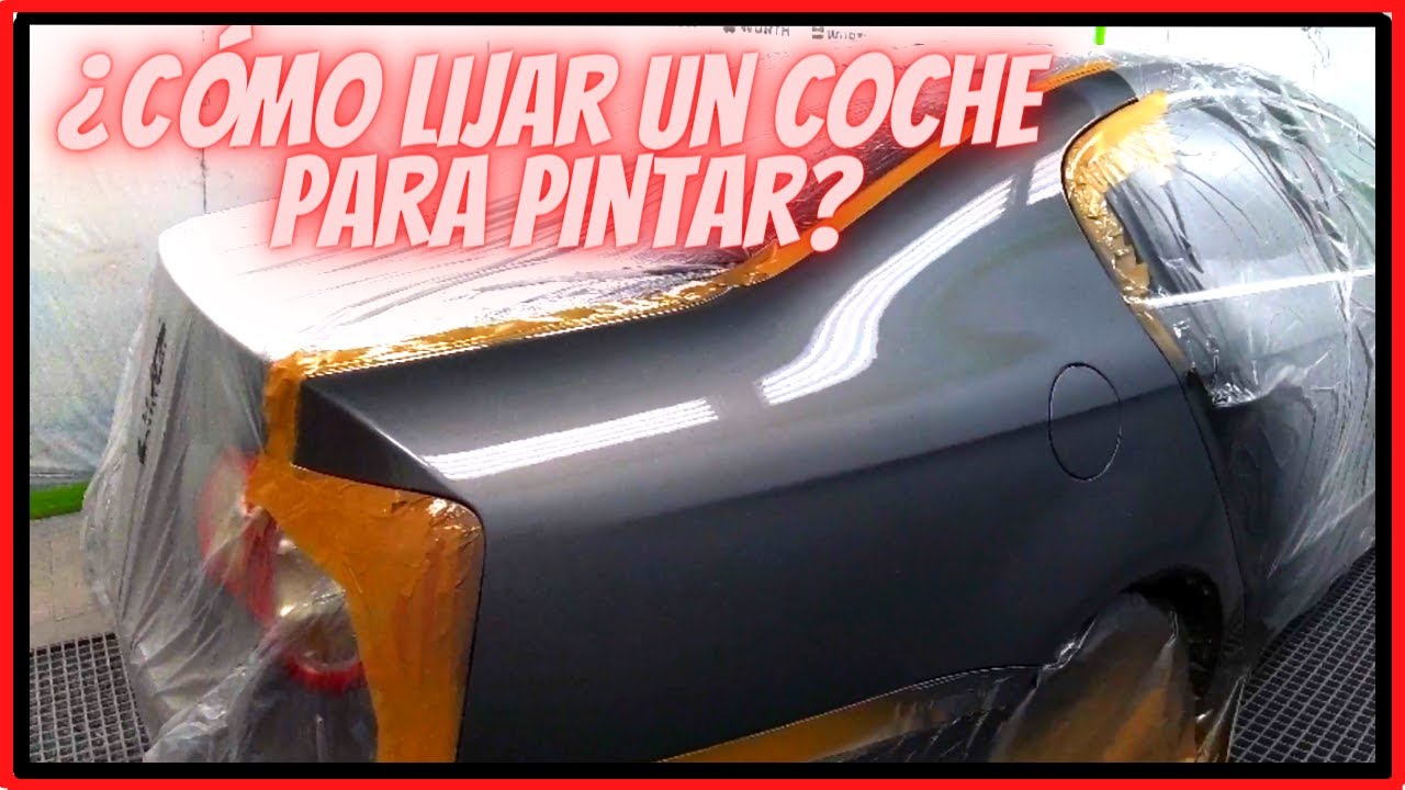 👉 Como LIJAR el aparejo para PINTAR ✔️