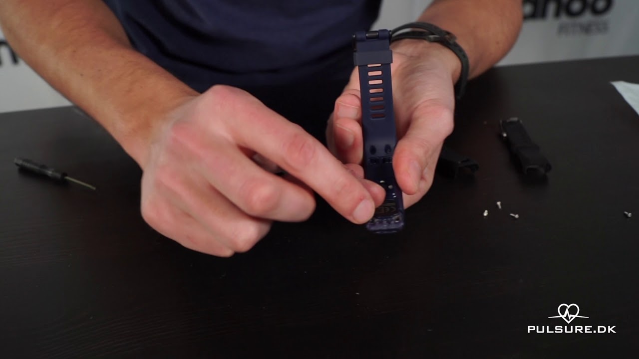 Guide: Skift rem på Vivosmart HR