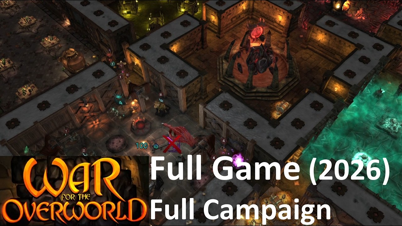 War for the Overworld - Full Game (2026) / Full Campaign / Part 1 - No Commentary Gameplay