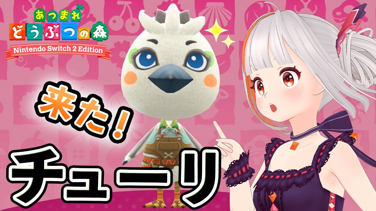 ティアキンのチューリが来た！？推しにメガホン使ってみた結果【あつ森】