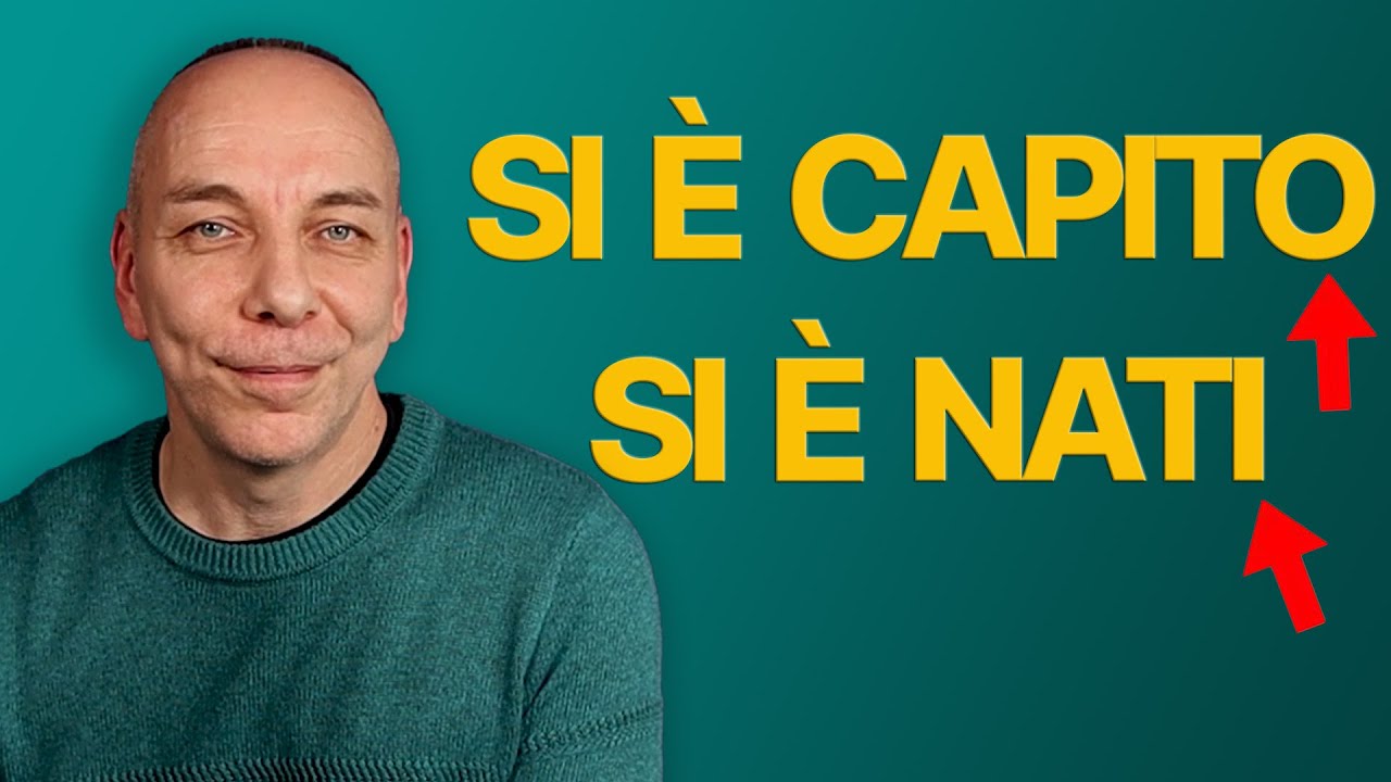 L'accordo del participio passato con il SI IMPERSONALE