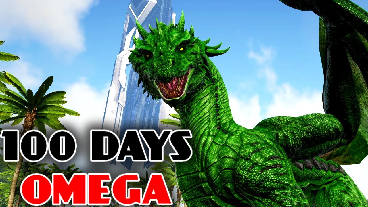 I Spent 100 Days in ARK OMEGA!