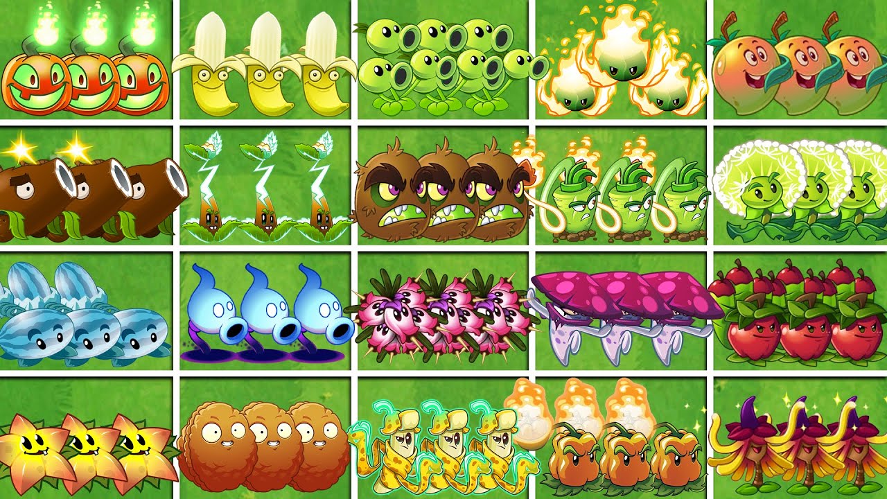 PVZ 2 - Best 20 Teams Plants, 3 Plants Each!- Which Team Will Win? - PVZ 2 Team Plant Vs Team Plant