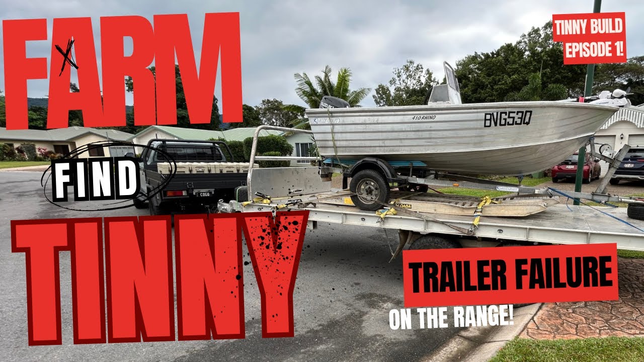 BLOWN BUDGET (and tyre) ON THE TINNY BUILD! EP1