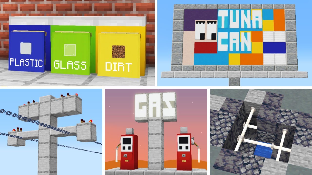 14 MORE City Build Tricks & Decorations in Minecraft Java & Bedrock!