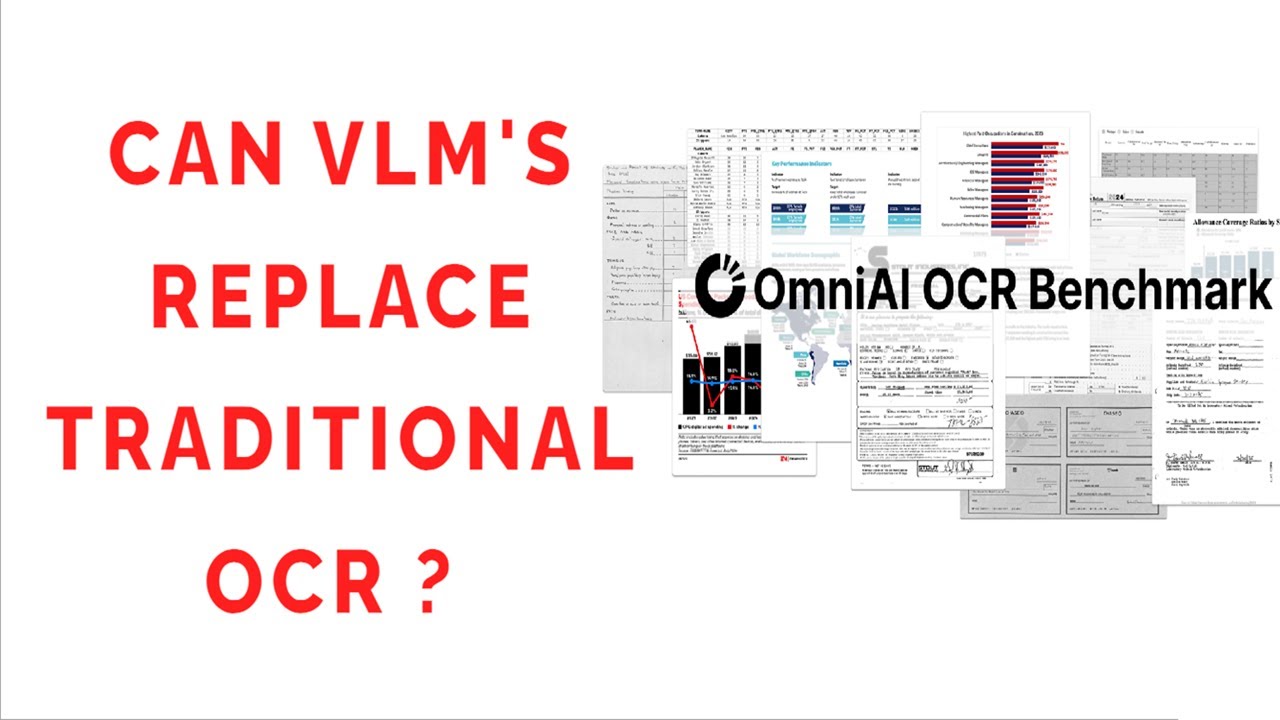 Can Vision Language Models ( VLM's)  replace OCR ?  OmniAI OCR Benchmark