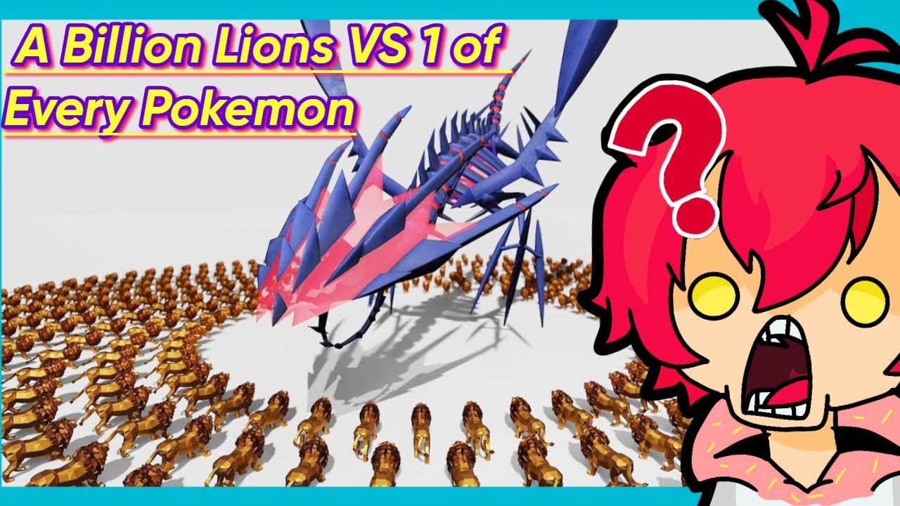 Taro Reacts to ''I Simulated A Billion Lions VS 1 of Every Pokemon'' @AstroidmaniaVideos