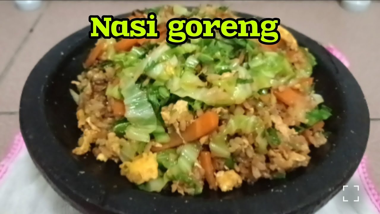 Nasi goreng bumbu ndeso ala@sayidahvlogs