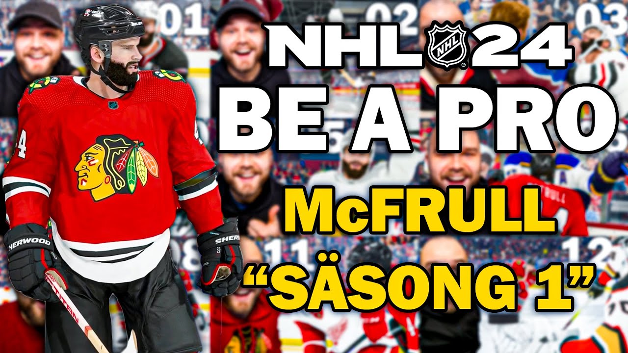NHL 24 Be A Pro - HELA FÖRSTA SÄSONGEN! (Avsnitt 1-13)