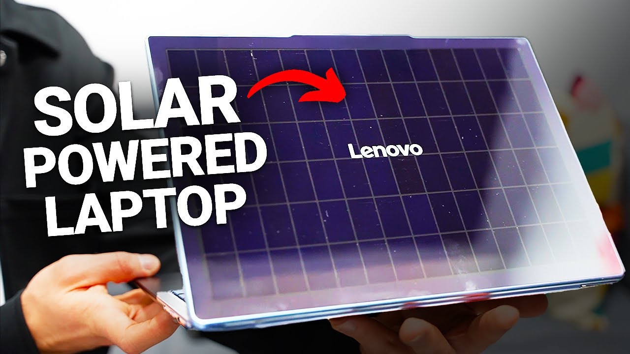 Solar Power Laptop REVEALED at MWC 2025 (@Lenovo Yoga Solar PC)