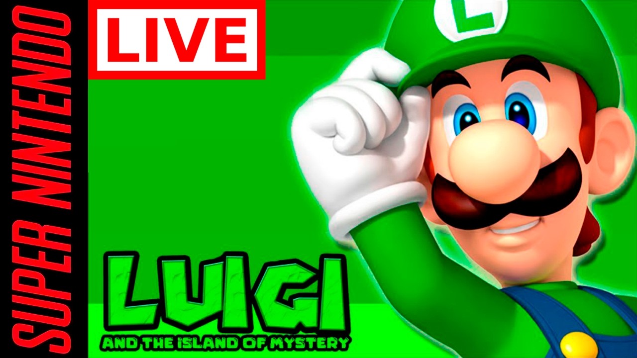🔴Super Mario World: Luigi and the Island of Mystery - Super Nintendo [ AO VIVO ]