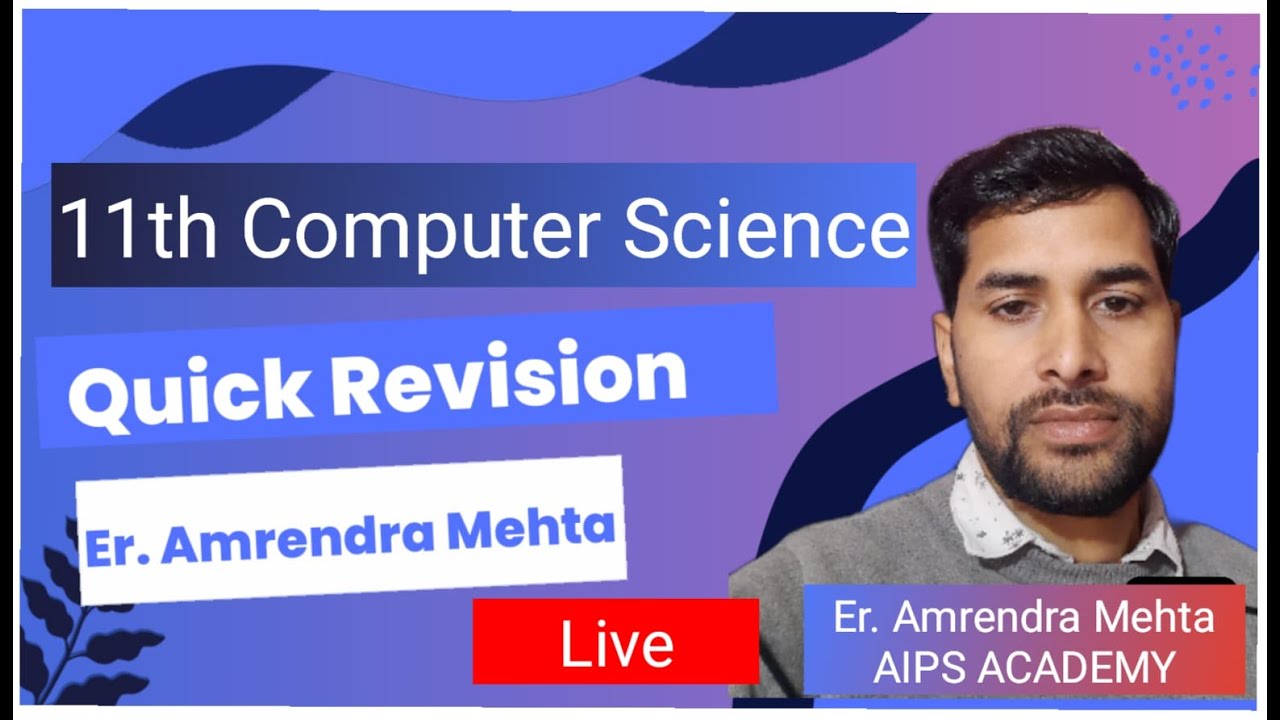 11th Computer Science AIPS Live