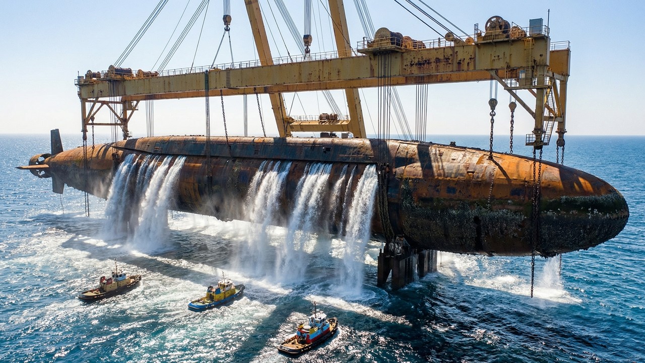 Inside the Mystery: Recovering a Nuclear Submarine from the Abyss Ohio Class Nuclear Submarine