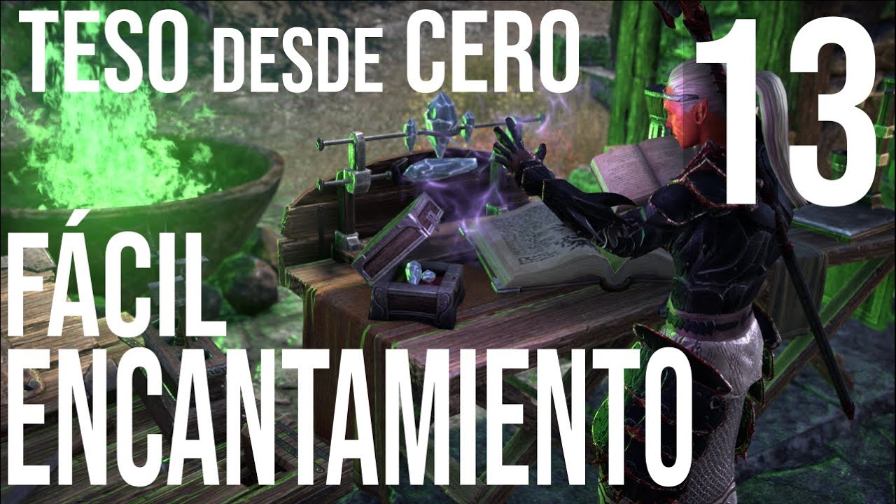 13-The Elder Scrolls Online - desde CERO: - ENCANTAMIENTO fácil - ADDON Merlyn The Enchanter