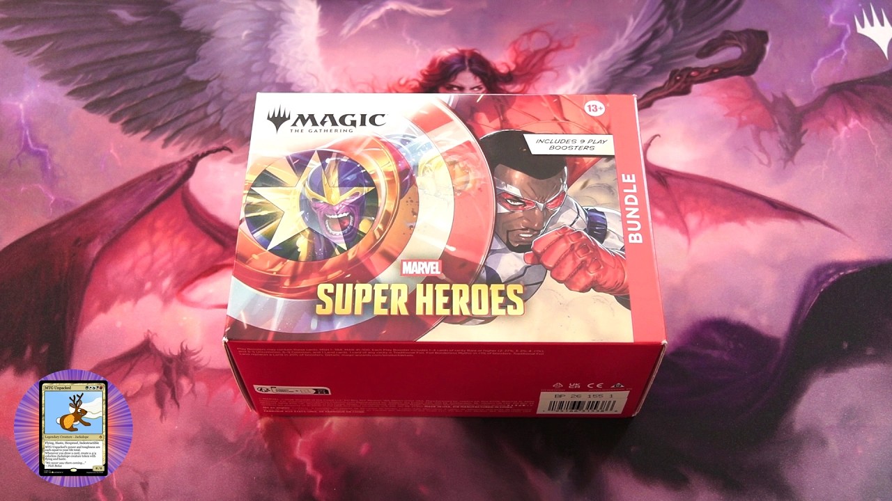 Распаковка бандла MTG Marvel Super Heroes &mdash; МИФИЧЕСКОЕ БЕЗУМИЕ!