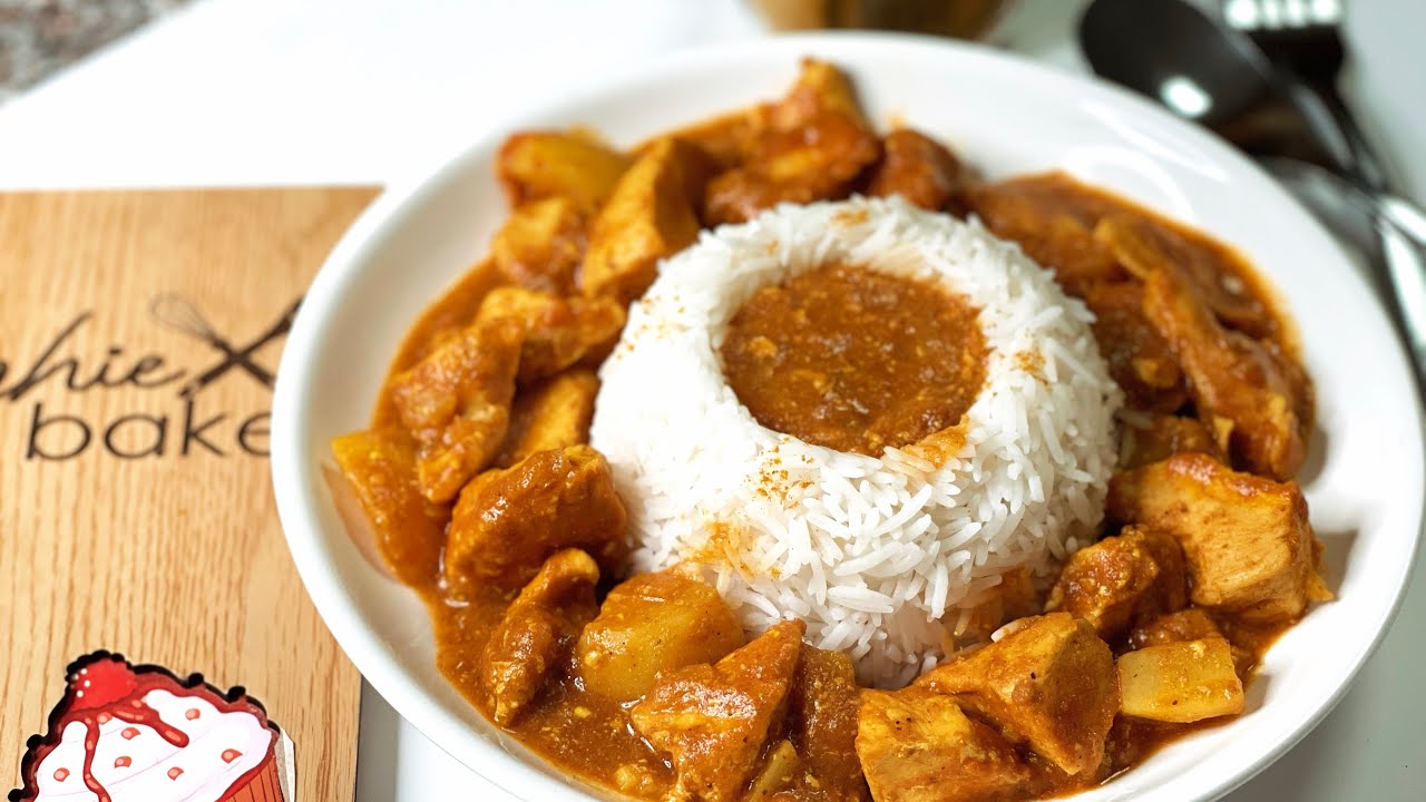 وصفة الكاري بالدجاج ~ بطريقة مبسطة😍 Chicken curry recipe