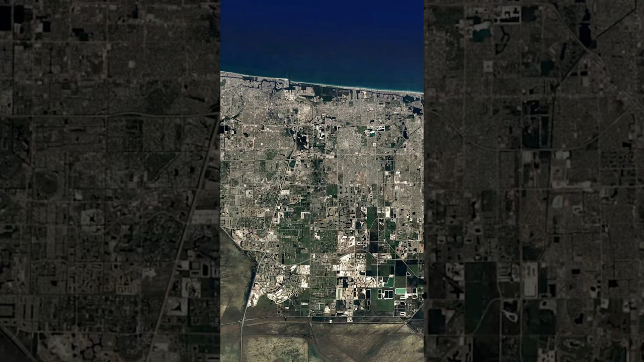 Google earth Timelapse of the last 40 years #history #map #timelapse