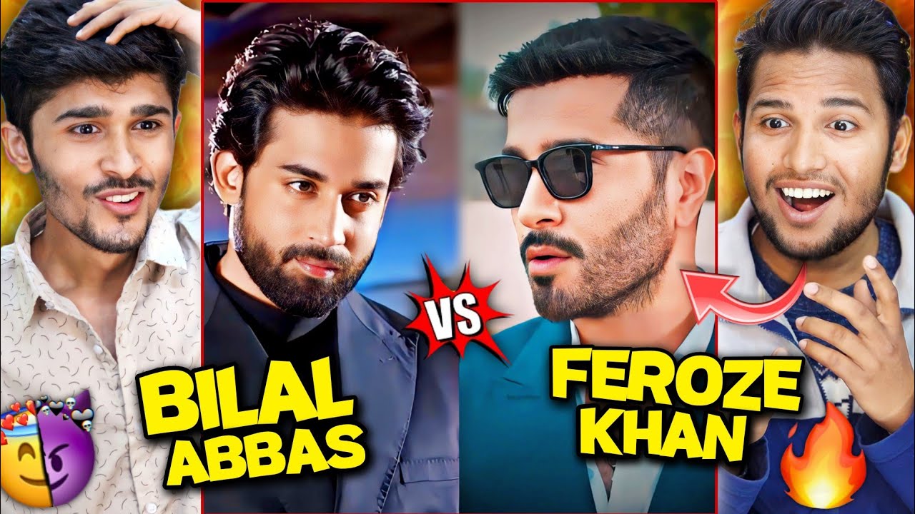Bilal Abbas Vs Feroz Khan TikTok + Attitude Edits Moments Reaction 😯🔥 | Bilal Abbas Vs Feroz Khan