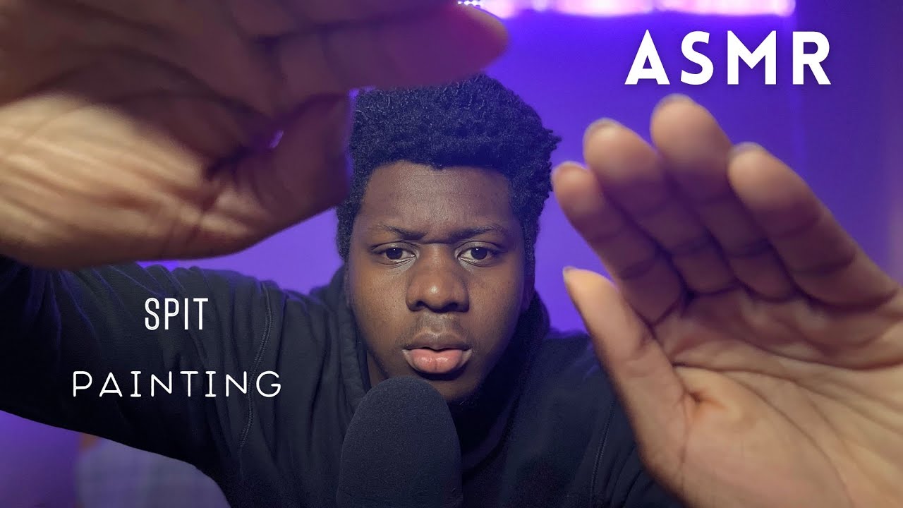 ASMR Spit Painting for Ultimate Brain Tingles #asmr