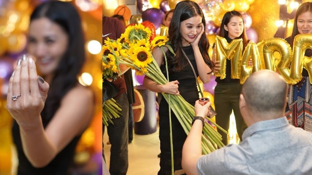 KRIS BERNAL at PERRY CHOI ENGAGED NA!
