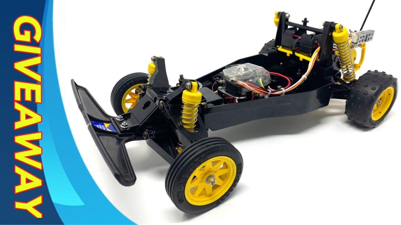 Rebuilding The Tamiya Falcon RC Buggy Giveaway Car! Kit:58056 You Could Win This!