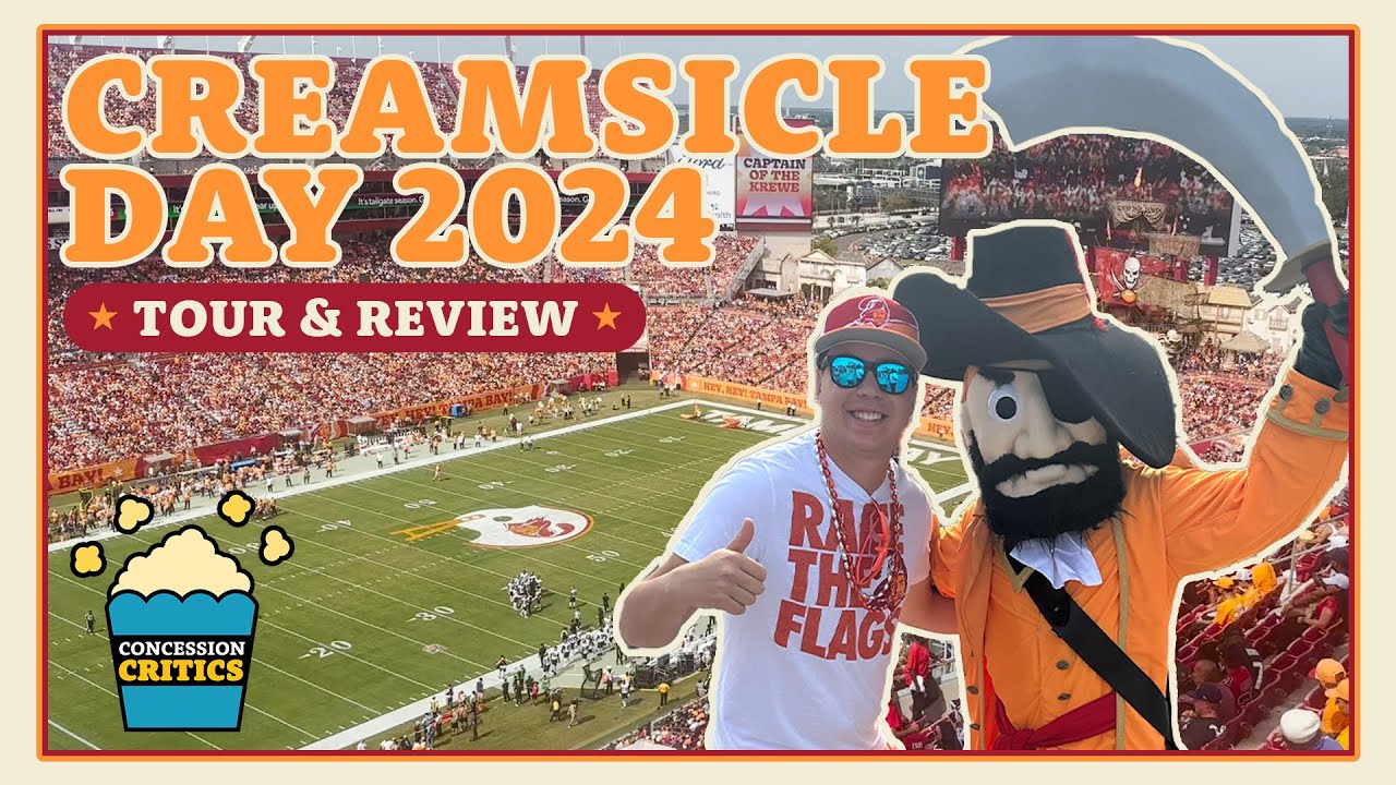Buccaneers CREAMSICLE Gameday at Raymond James Stadium | Tour & Review
