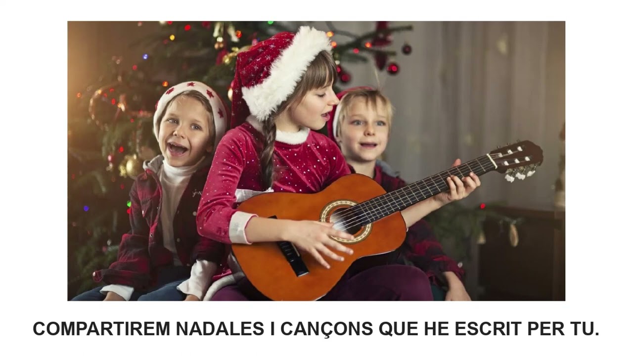 BOMBOLLES DE NADAL. Can&ccedil;&oacute; de Nadal infantil.