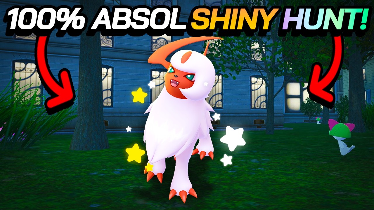 100% FASTEST Shiny Hunt for ABSOL in Pok&eacute;mon Legends ZA