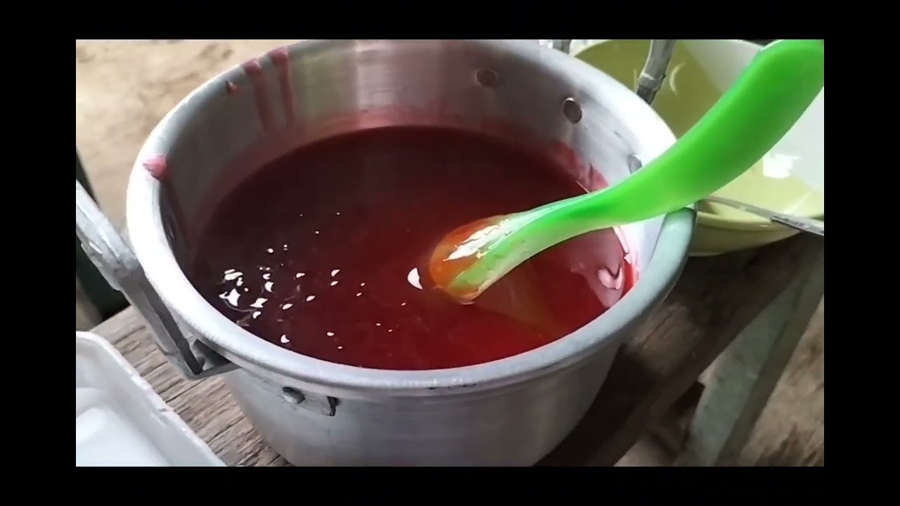 praktik ips membuat makanan khas daerah dari sagu mutiara kelas 9 B kelompok 3 