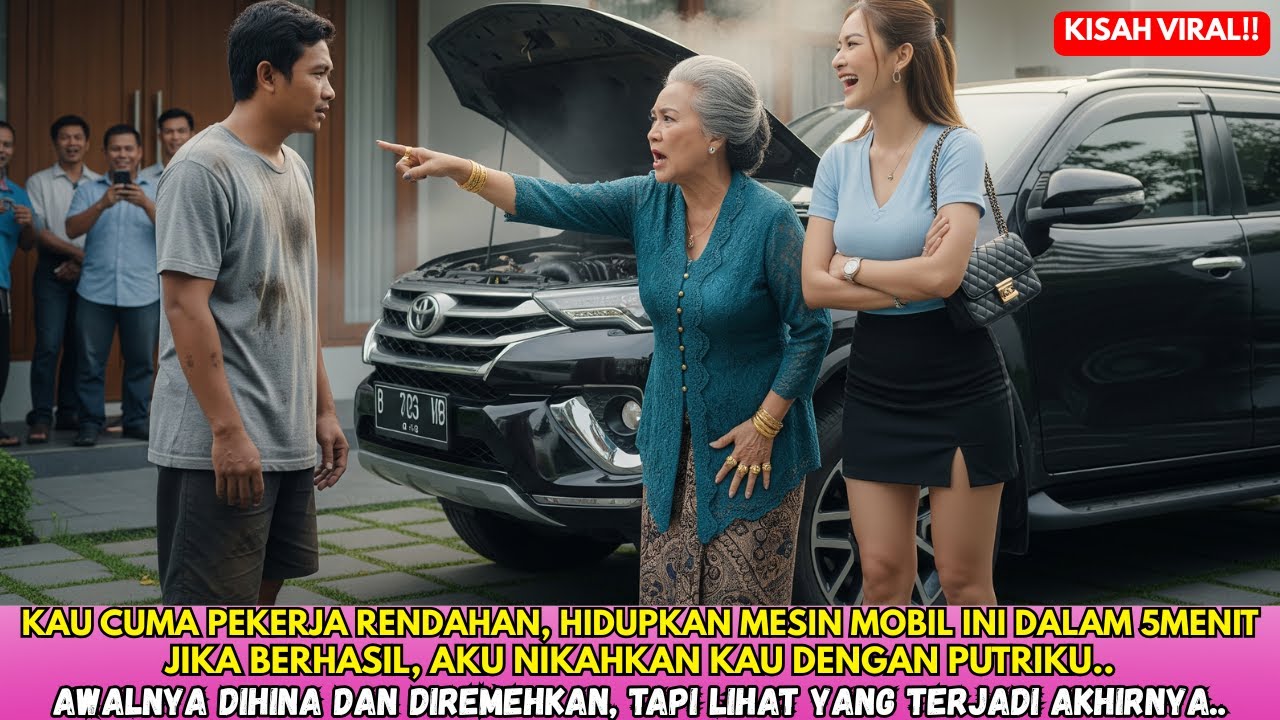 JIKA KAU BISA PERBAIKI MOBILKU… AKU RELA JADI ISTRIMU! PAGI ITU MENJADI BALASAN YANG TAK TERLUPAKAN!
