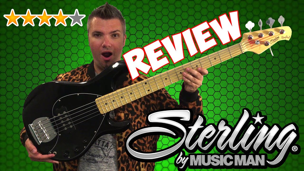 Sterling by Music Man StingRay 5 SUB  - unbiased REVIEW and sound test Bass Guitar - 4K 60 fps