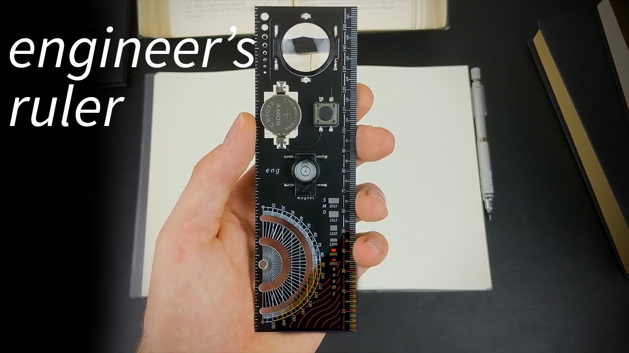Engineer's PCB Ruler