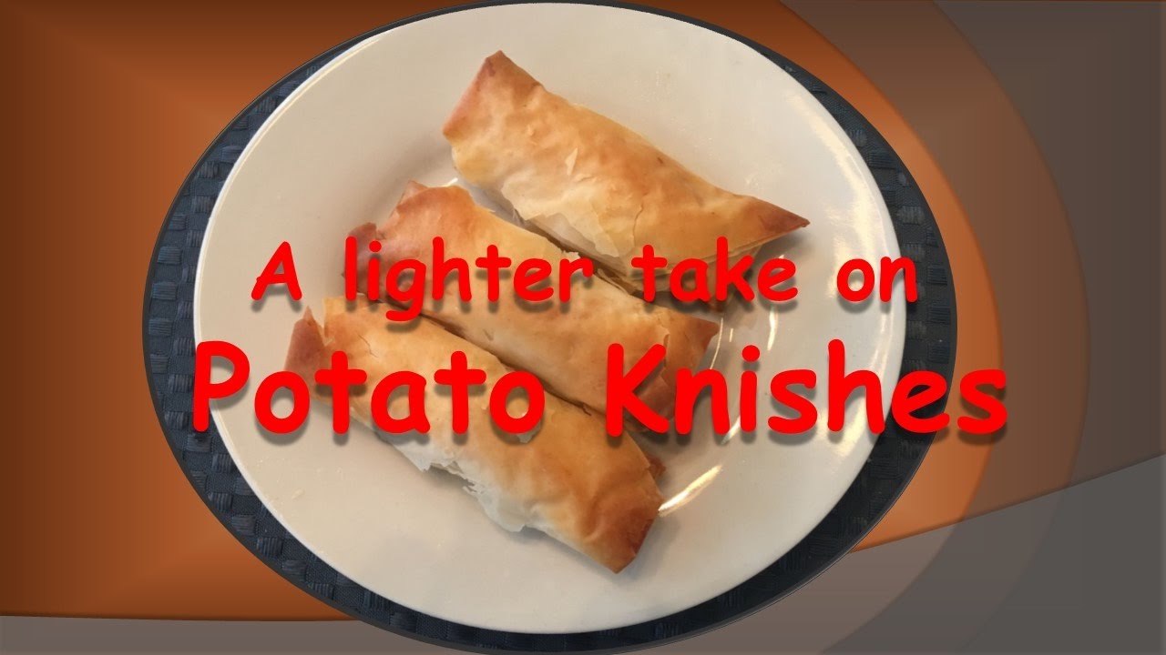 A Lighter Take on Potato Knishes-easy to make appetizer