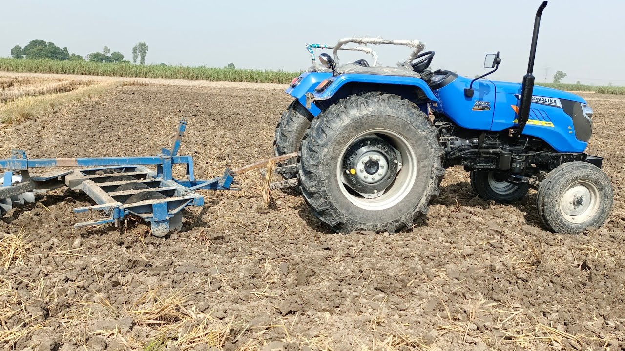 Sonalika tiger 55 16 disc Harrow फुल खोल दी