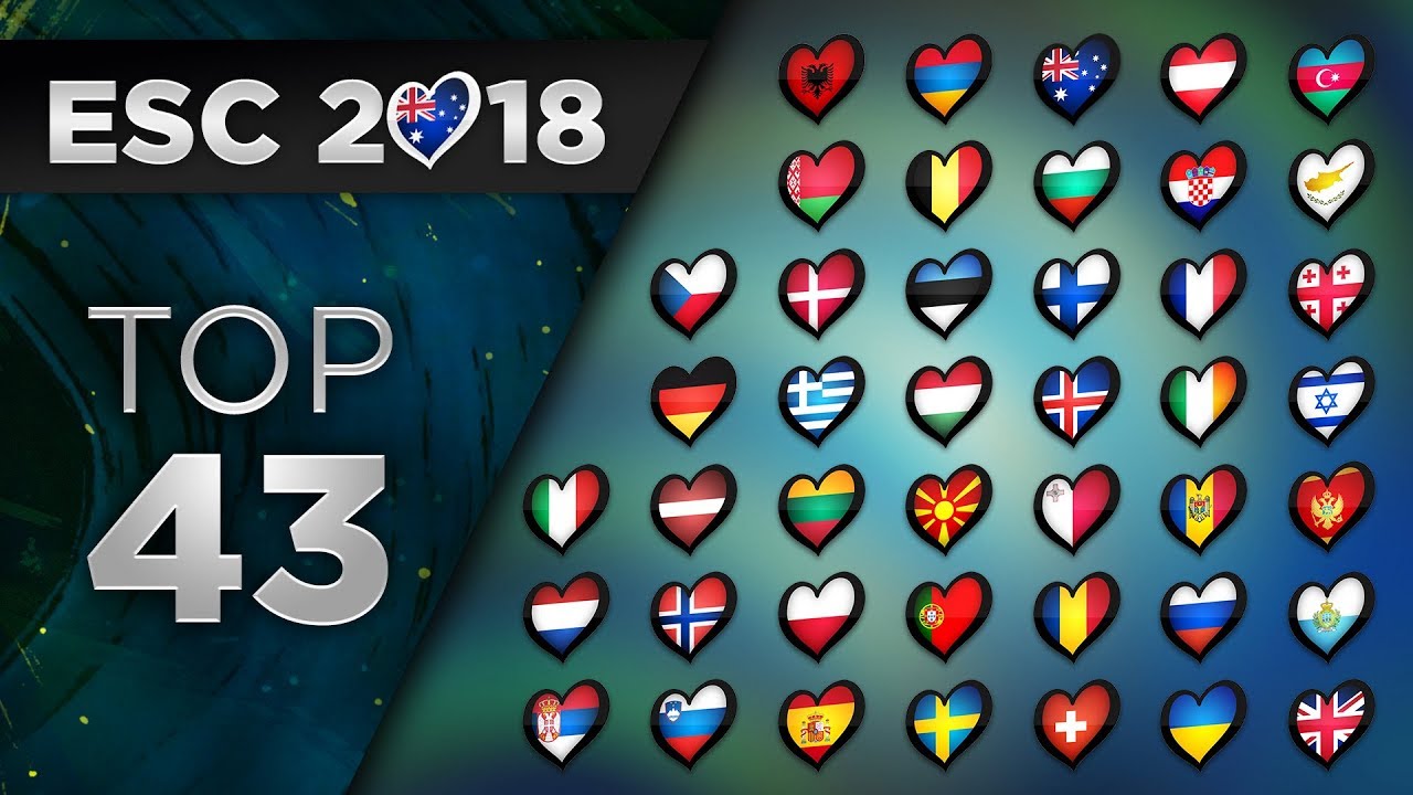 Eurovision 2018 | TOP 43 (So Far)