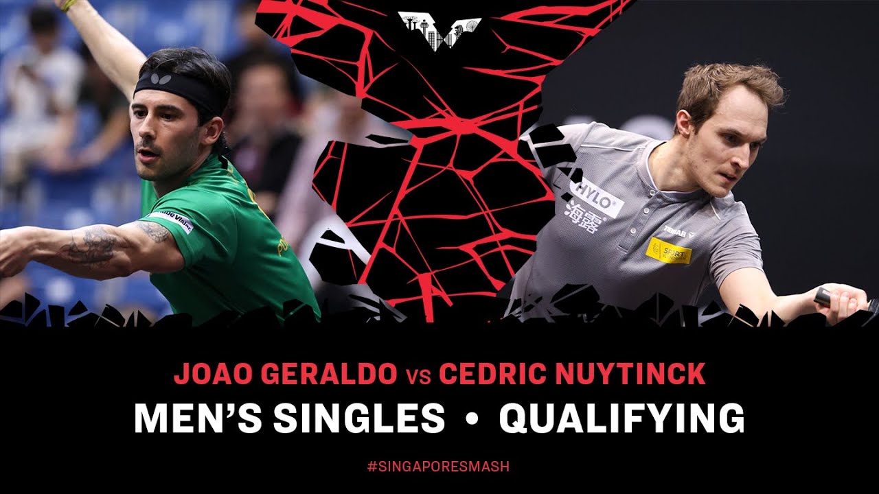 Joao Geraldo vs Cedric Nuytinck | MS Qual | Singapore Smash 2025