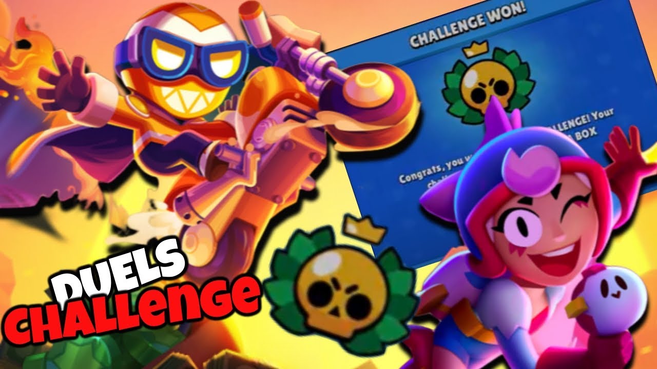 The Players are LEGEND but it's Duels challenge : Brawl Stars