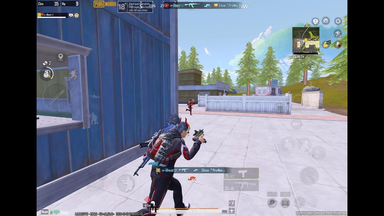 PUBG Mobile | 1 Clip Cân Team Bắt Lẻ Liên Tục