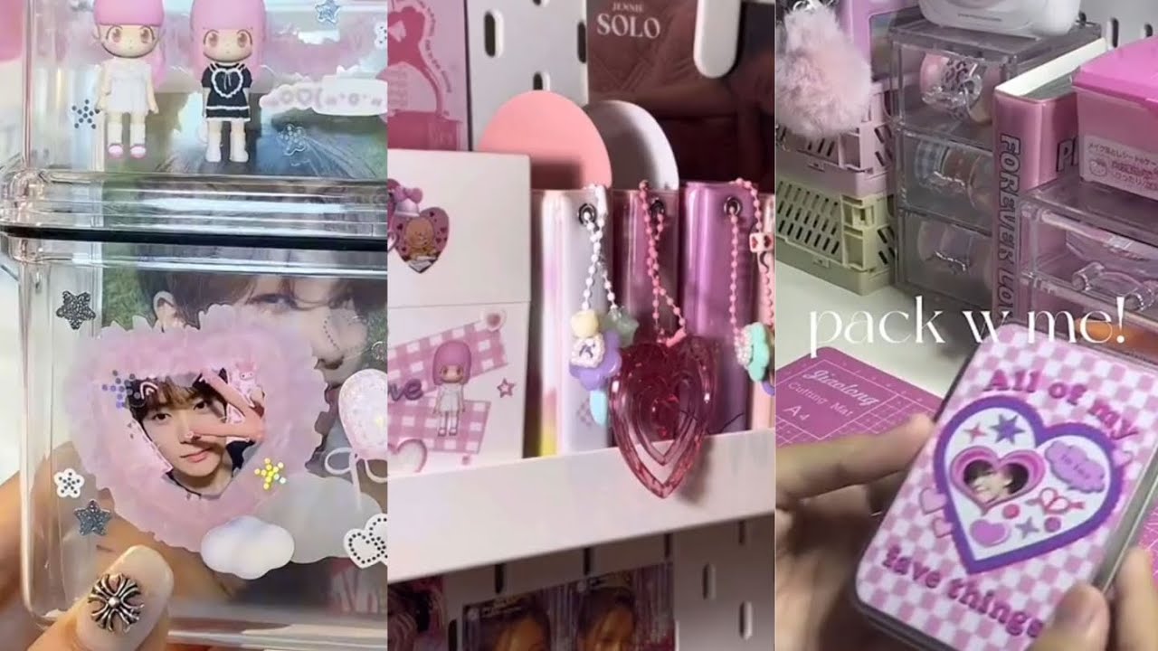 #2 packing photocard kpop | tiktok compilation | ✨🌷🛒