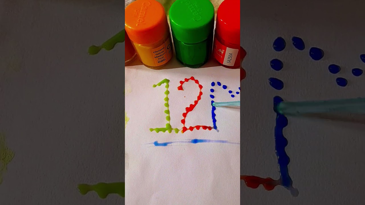 colour mixed ✨️ 🩷🧡💚💙